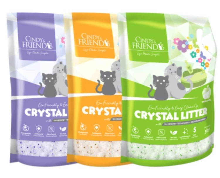 Cindy & Friends Crystal Litter