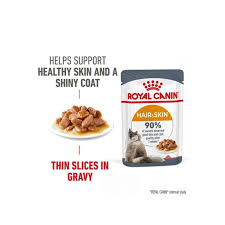 RC HAIR&SKIN CARE THIN SLICES IN GRAVY WET FOOD 85G