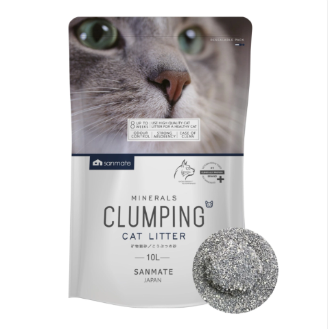 SANKING MINERAL CLUMPING CAT LITTER 10L