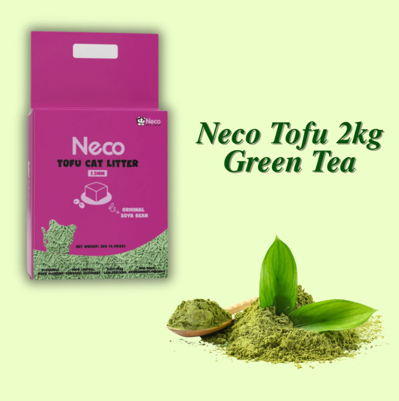 Neco Tofu Super Clumping Green Tea (2KG)