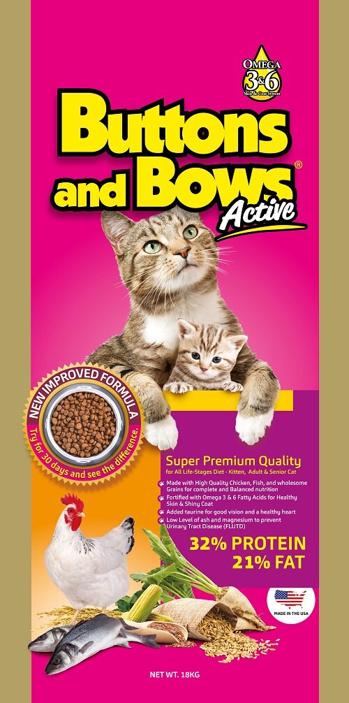 Buttons And Bows Active Formula (18KG)